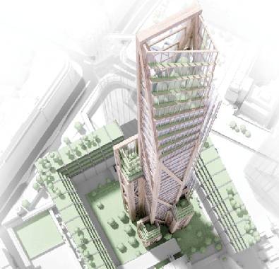 Ahşap Yüksek Yapı: Oakwood Timber Tower