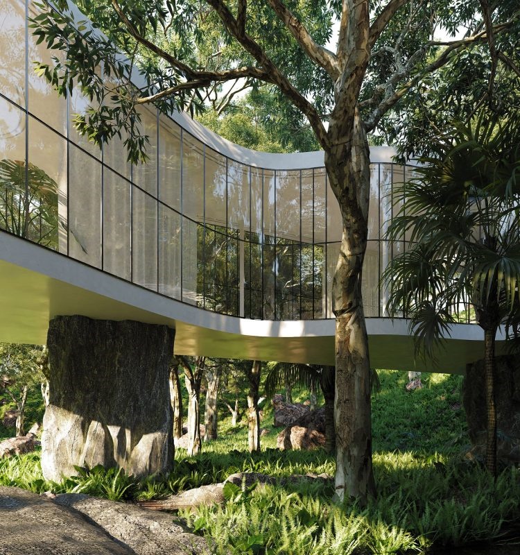 Modernist Bir Orman Evi