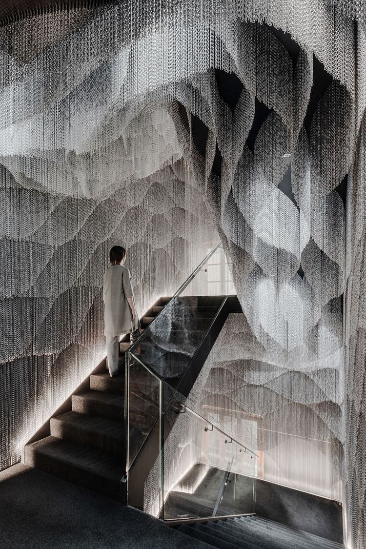 Casa Batlló Merdivenleri ve Atriyum