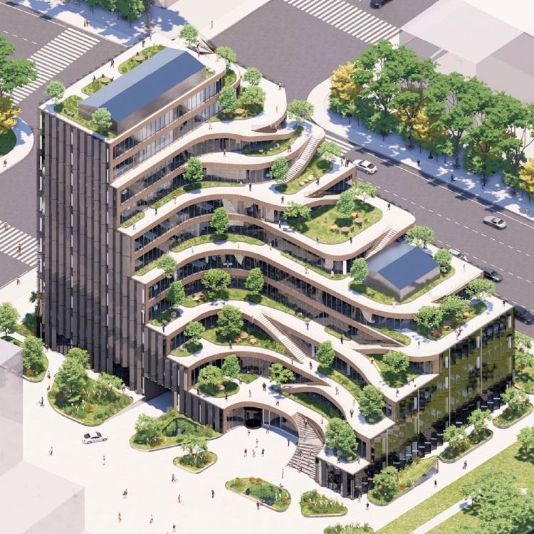 MVRDV imzalı Bir "Tarım Vahası"